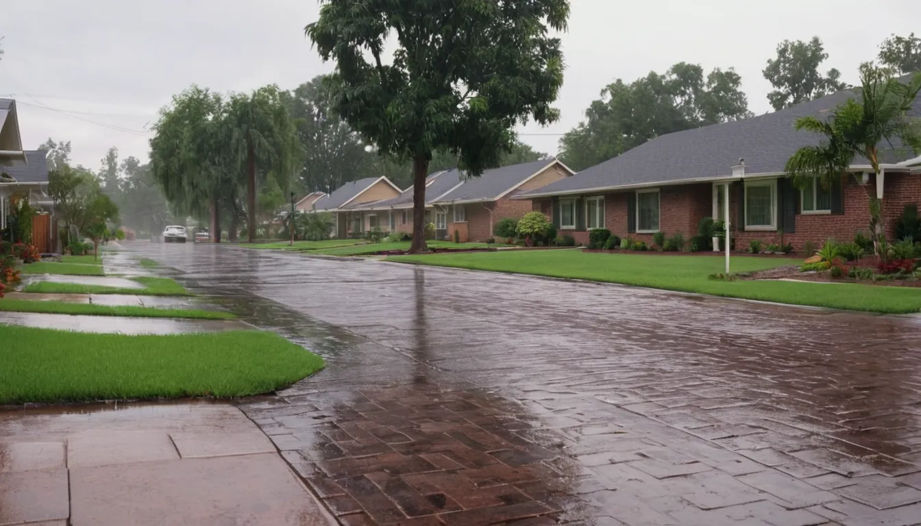 A quiet residential street in the Adamsville area with brick and vinyl-sided ranch homes